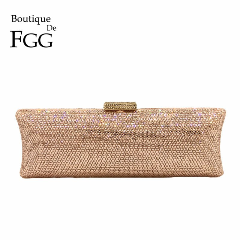 Boutique Crystal & Rhinestone Clutch