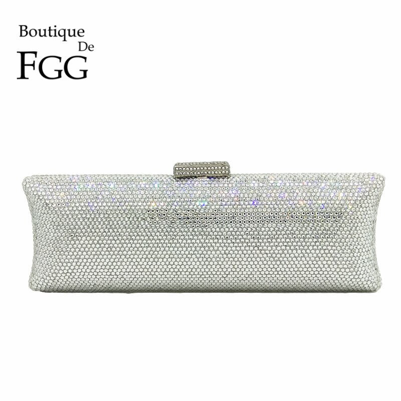 Boutique Crystal & Rhinestone Clutch