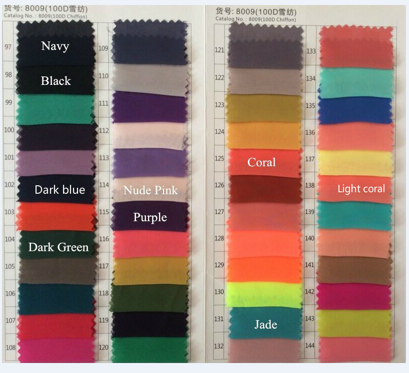 Wedding Shawl Colors