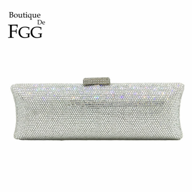 Boutique Crystal & Rhinestone Clutch