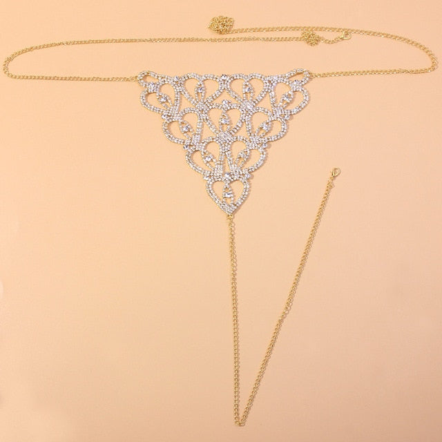 rhinestone underwear