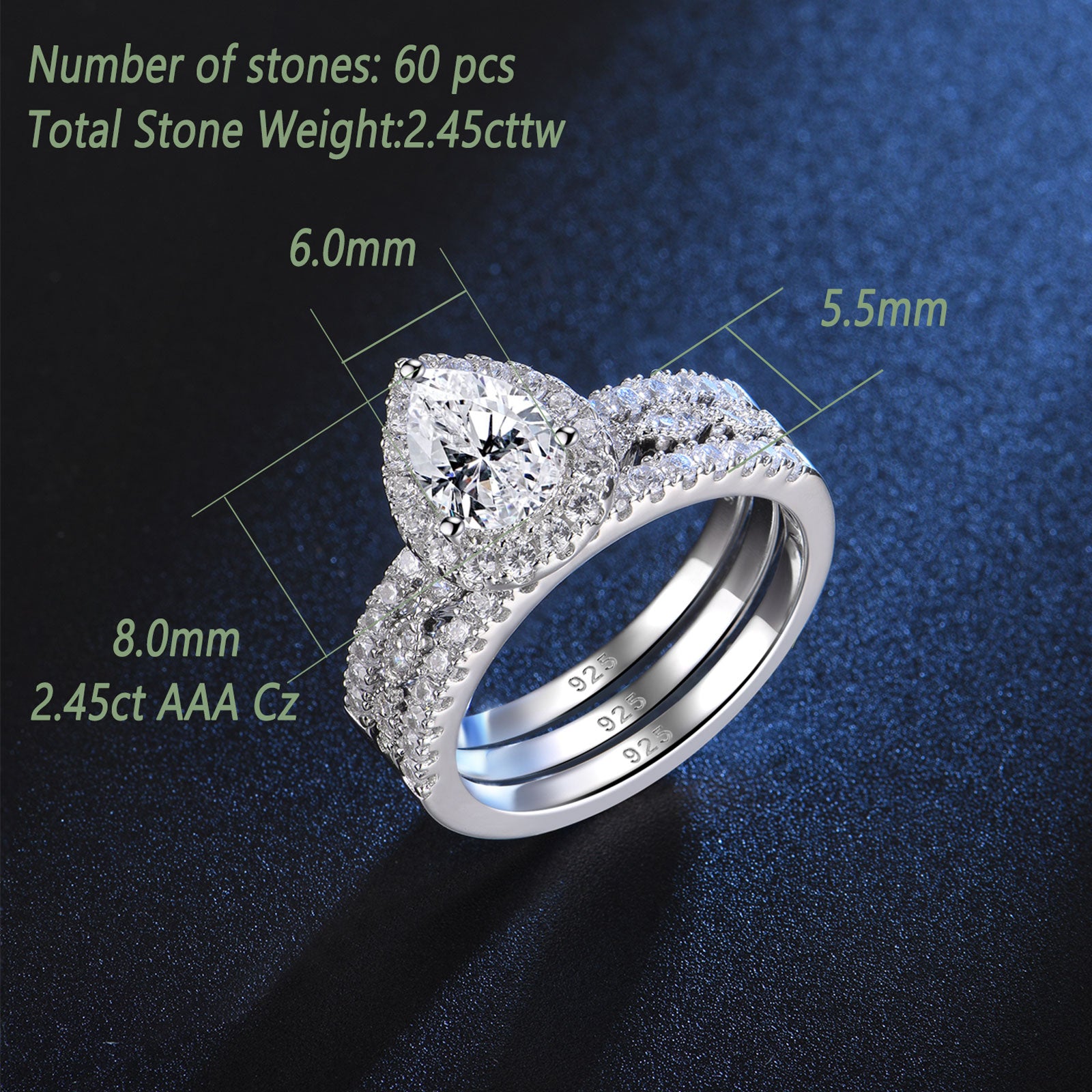 the wedding ring, sterling silver silver, 925 sterling silver, silver color, zircon the wedding ring jewelry